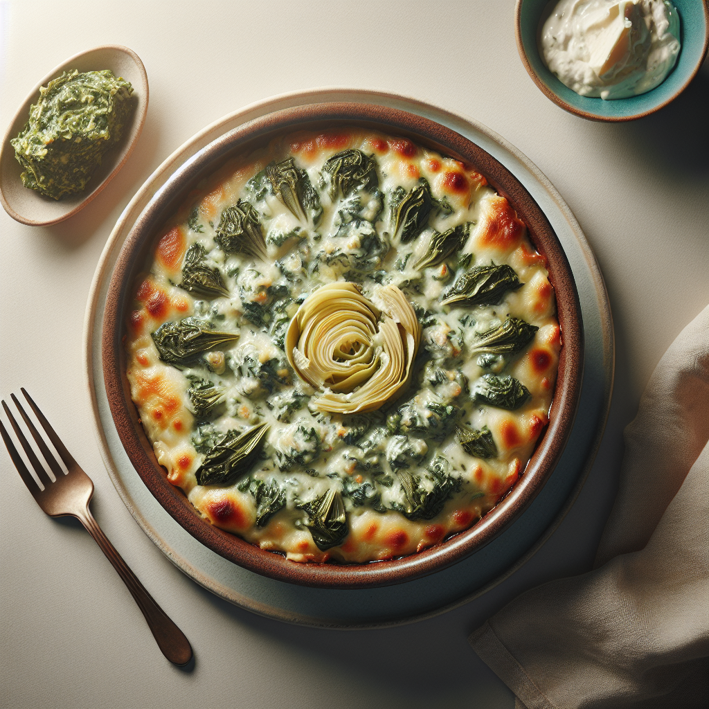Baked Spinach and Artichoke Dip