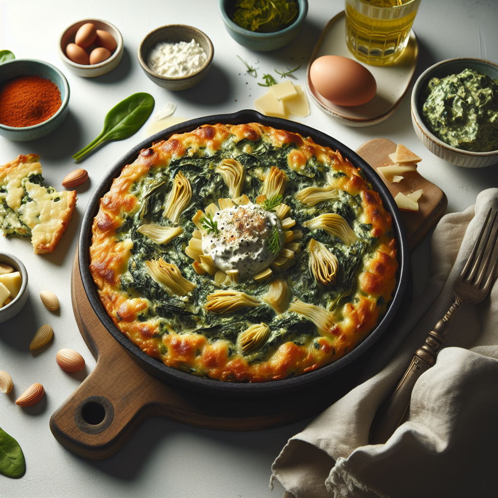Baked Spinach and Artichoke Dip