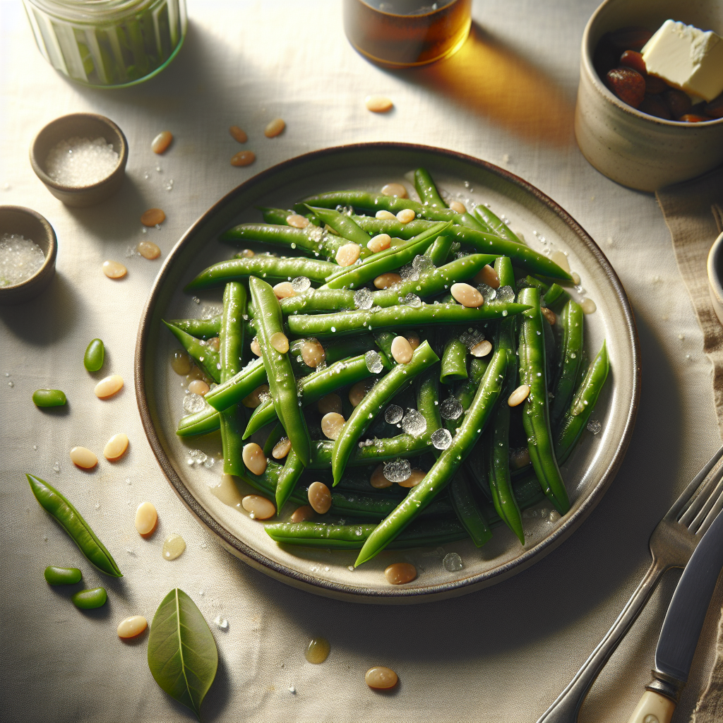 Classic Green Bean Almondine