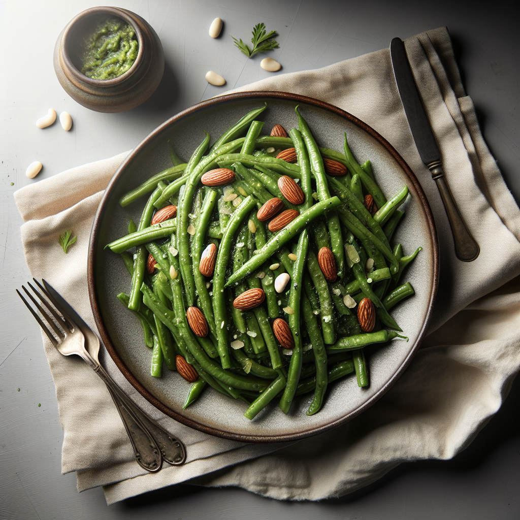 Classic Green Bean Almondine
