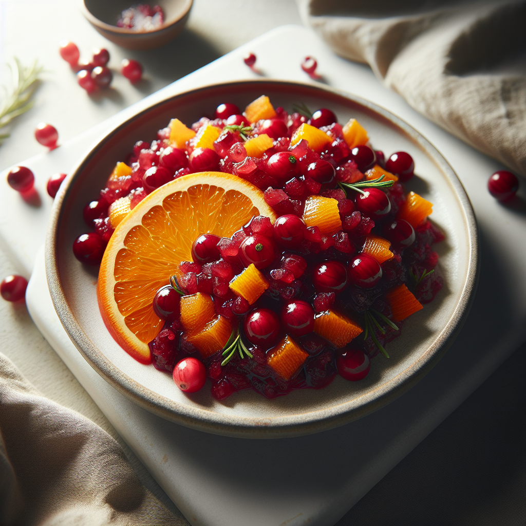 Cranberry Orange Relish