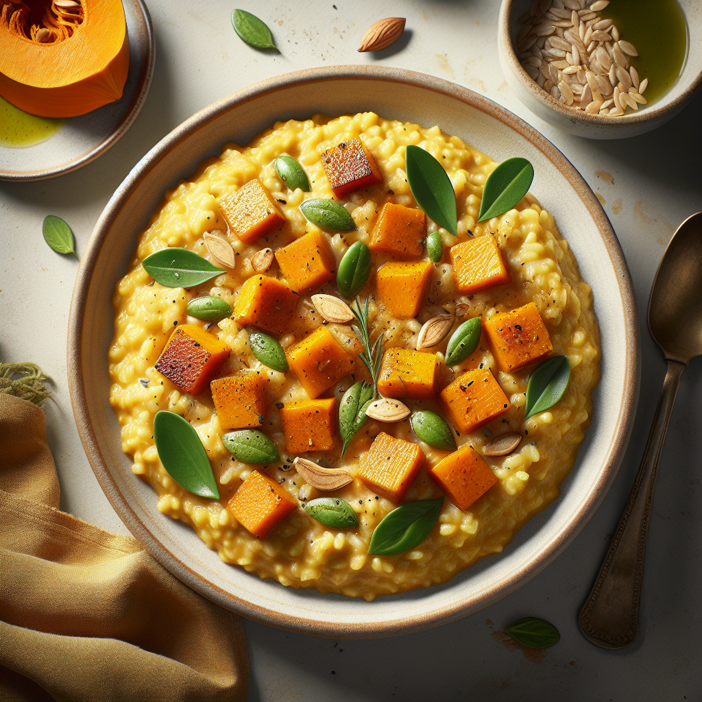 Creamy Pumpkin Risotto