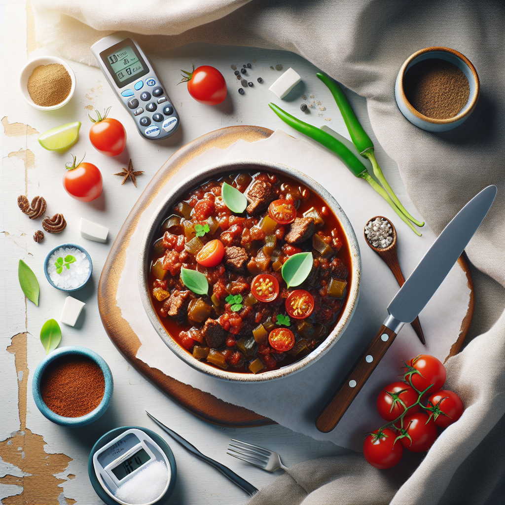 Diabetic-Friendly Chili