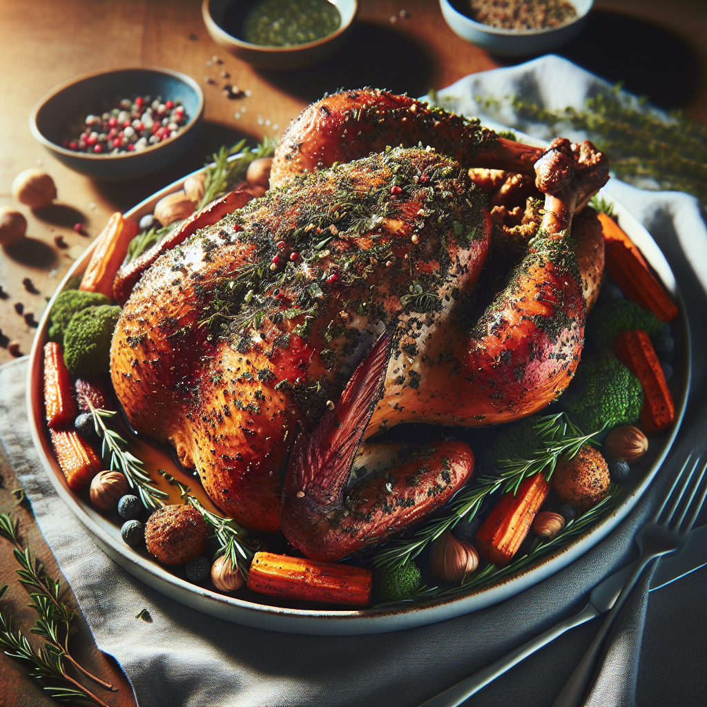 Herb-Crusted Roast Turkey