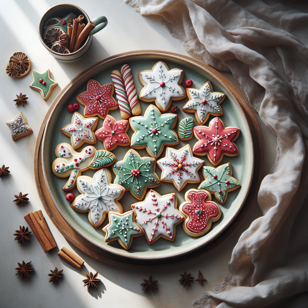 Holiday Sugar Cookies with Royal Icing