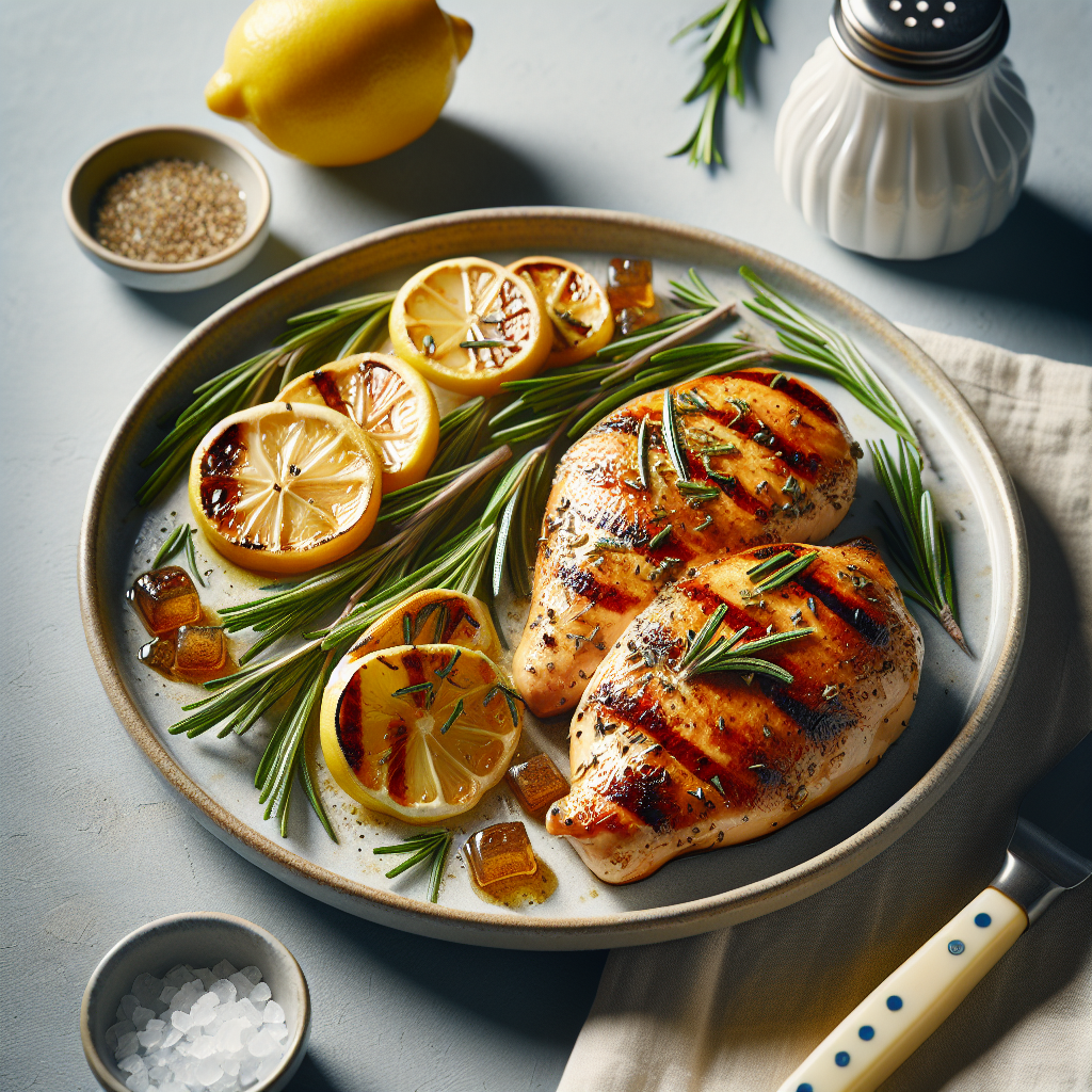 Lemon Rosemary Grilled Chicken
