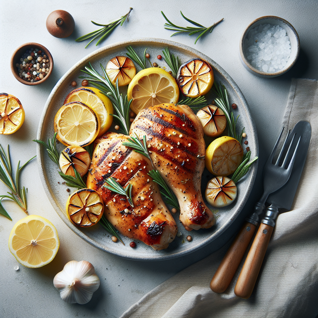 Lemon Rosemary Grilled Chicken