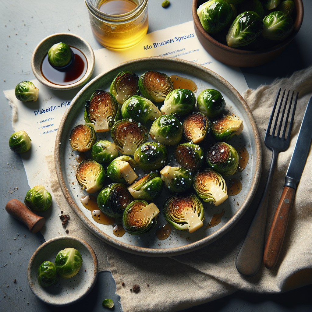 Maple-Balsamic Roasted Brussels Sprouts