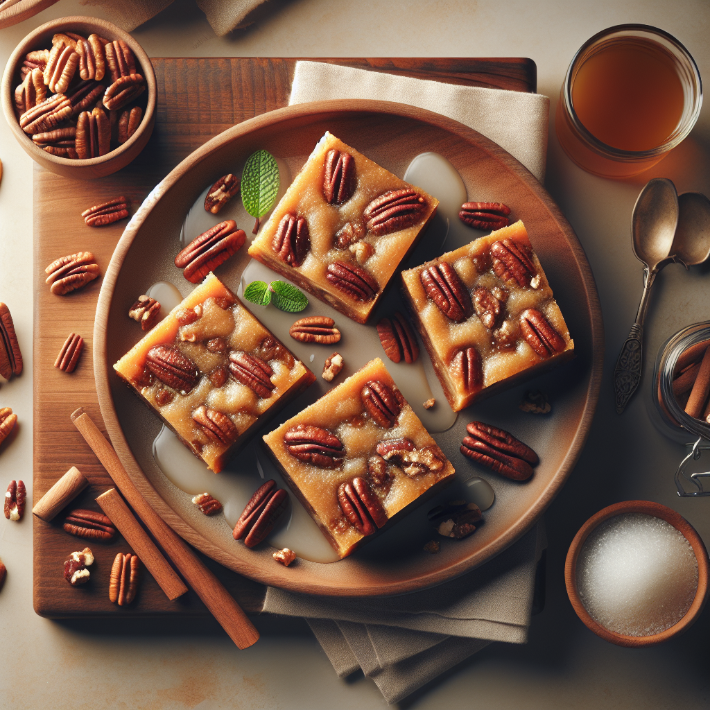 Maple Pecan Pie Bars