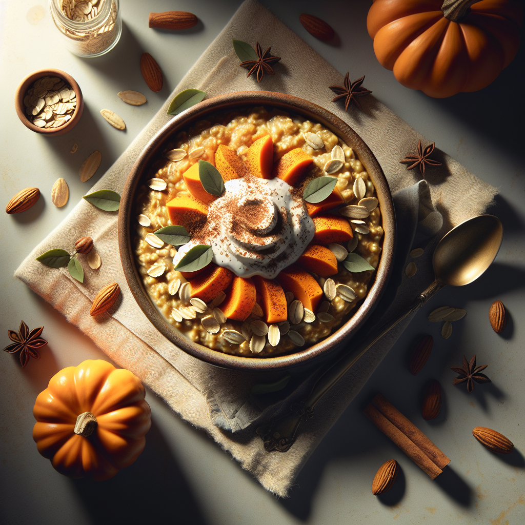 Pumpkin Spice Overnight Oats