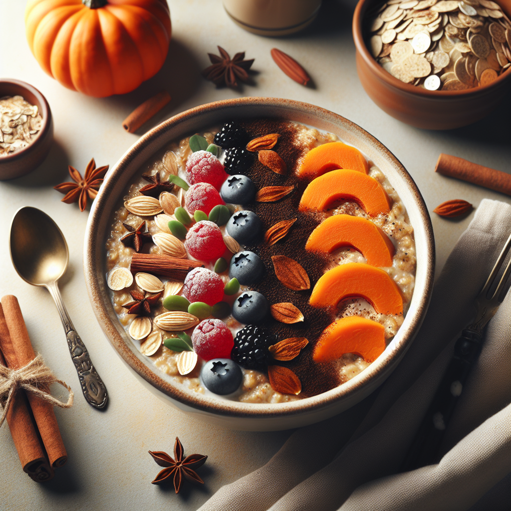Pumpkin Spice Overnight Oats