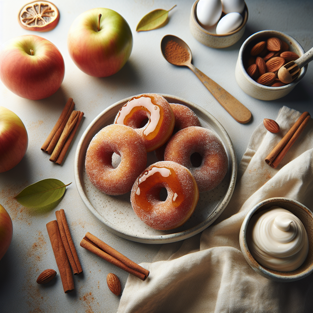 Spiced Apple Cider Donuts