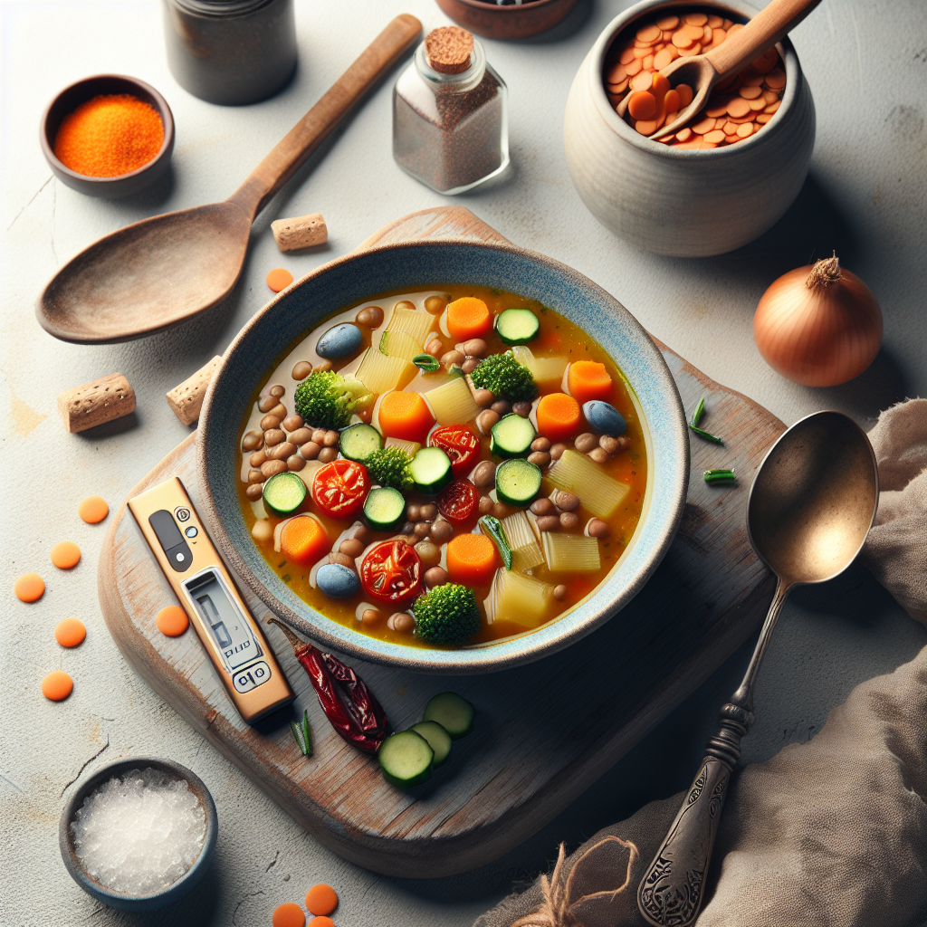 Winter Vegetable and Lentil Soup